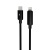 Töltőkábel, USB-C - lightning (Apple), 27W, 1 m, AVAX "CB651 Pulsey", szürke