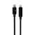 Töltőkábel, USB-C - lightning (Apple), 27W, 1 m, AVAX "CB651 Pulsey", szürke